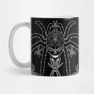 Spider Skull Tarantula Tattoo Mug